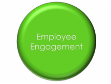 Employee Engagement Green Button