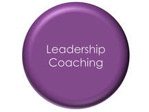 Leadership Coaching Purple Button