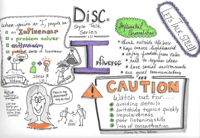 Cartoon of DiSC Behavioural Styles 
